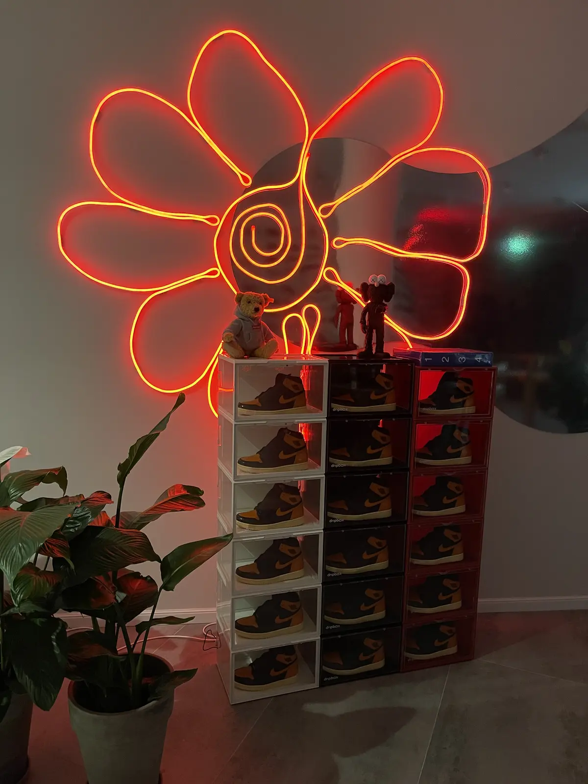 Neon-Blume – Projekt von Neonworld