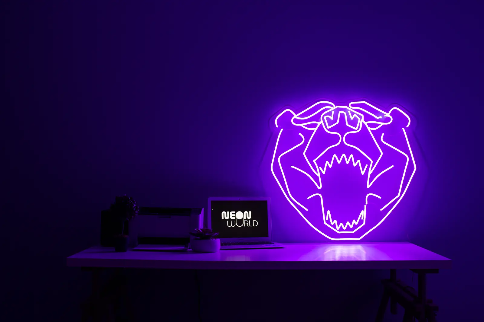 Neon-Tiger – Projekt von Neonworld