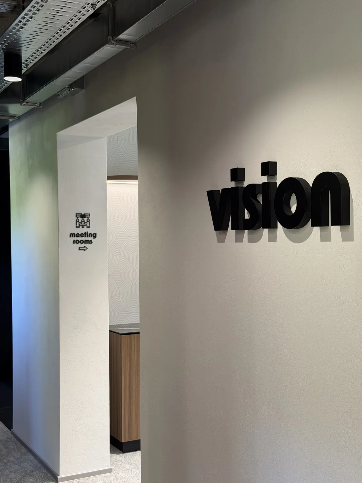 3D-Buchstaben vision – Projekt von Neonworld